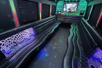 Margate Limo Bus Interior