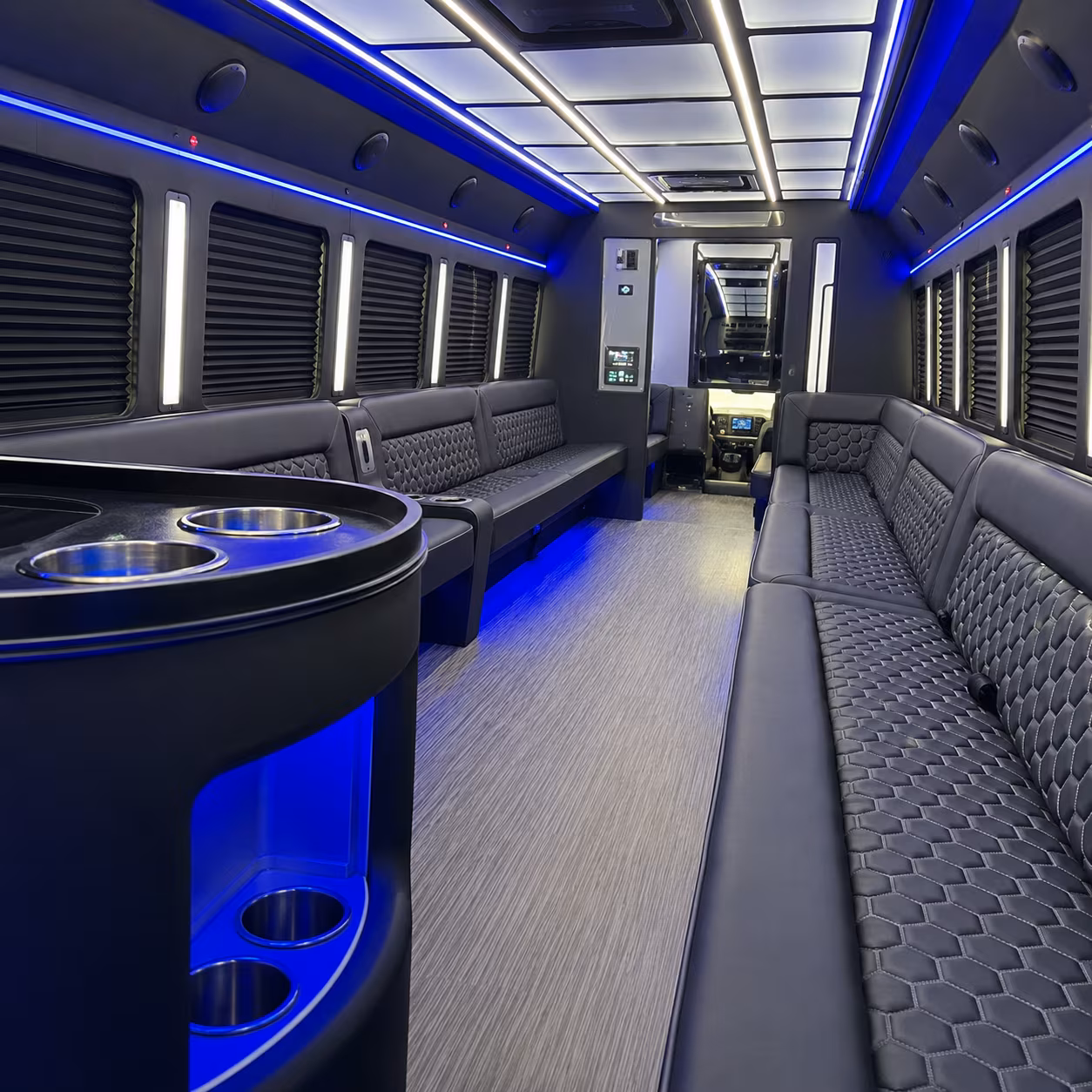 margate party bus rentals inside